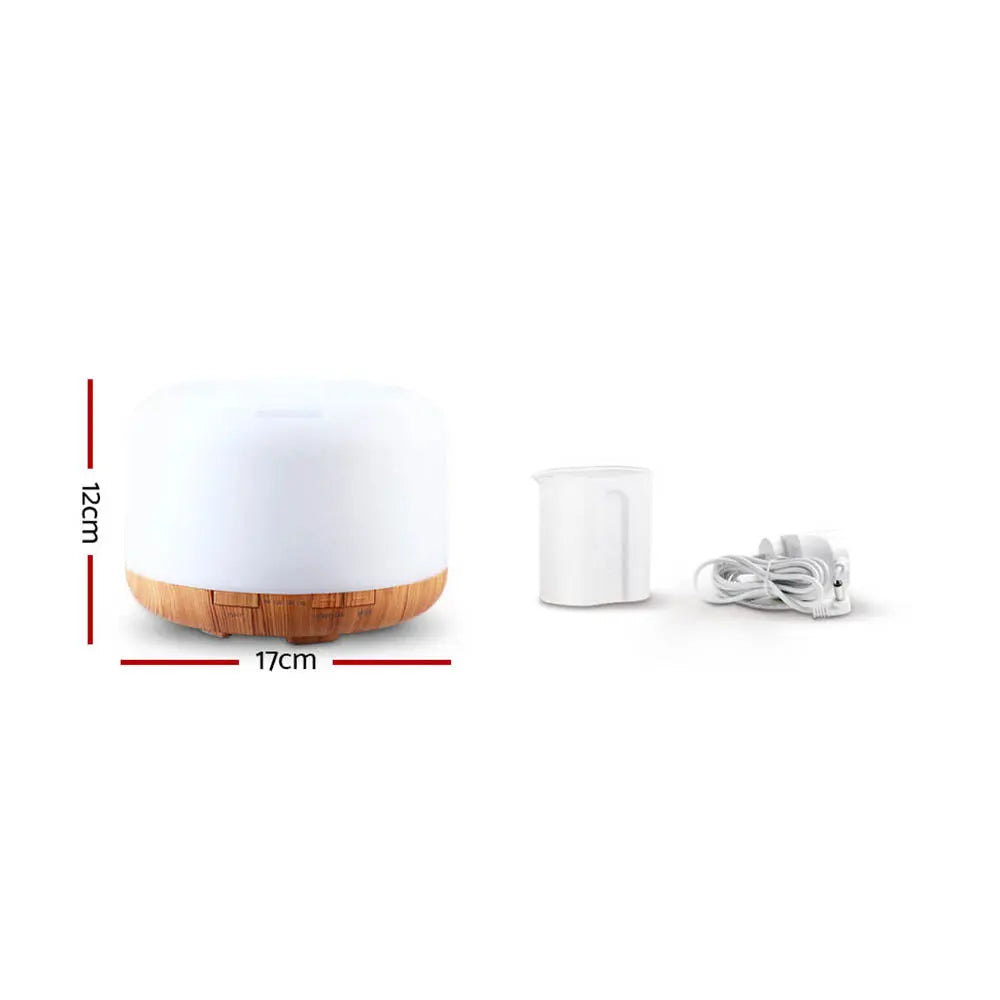 Devanti Aroma Diffuser Aromatherapy Humidifier 500ml Wholesale Hub