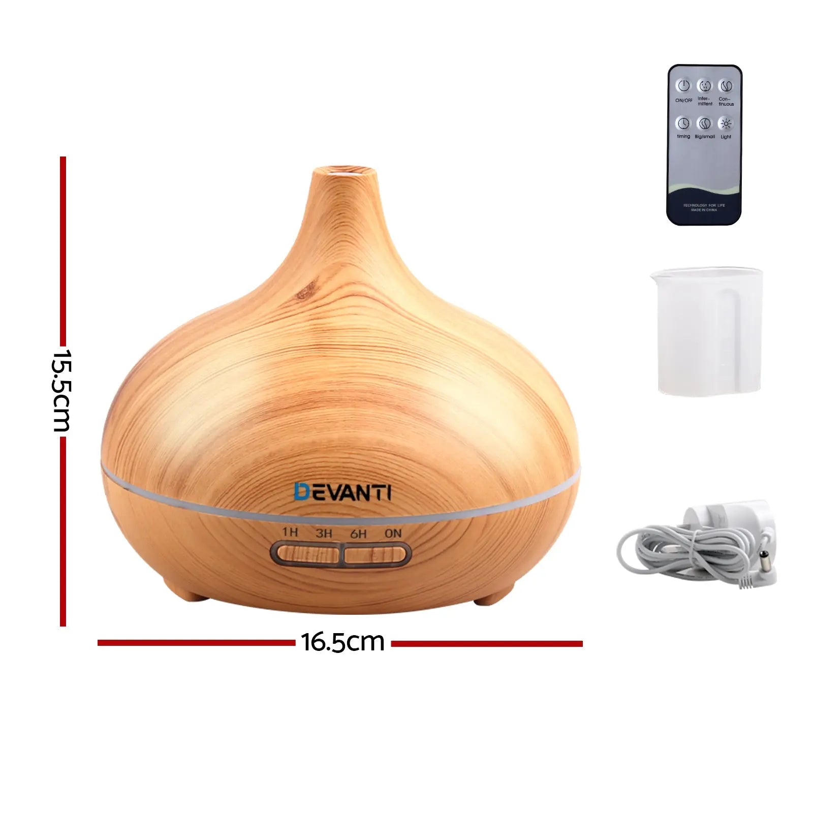 Devanti Aroma Diffuser Aromatherapy Humidifier 300ml Wholesale Hub