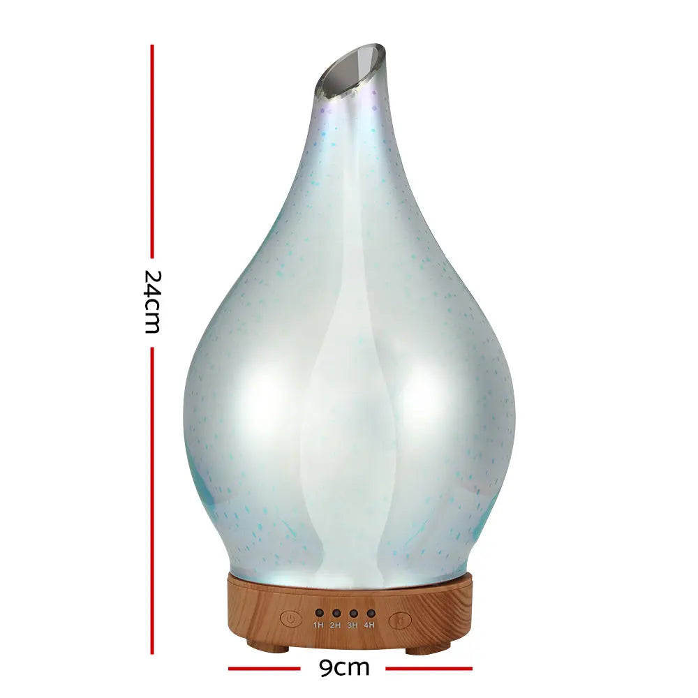 Devanti Aroma Diffuser Aromatherapy Humidifier 3D 100ml Wholesale Hub