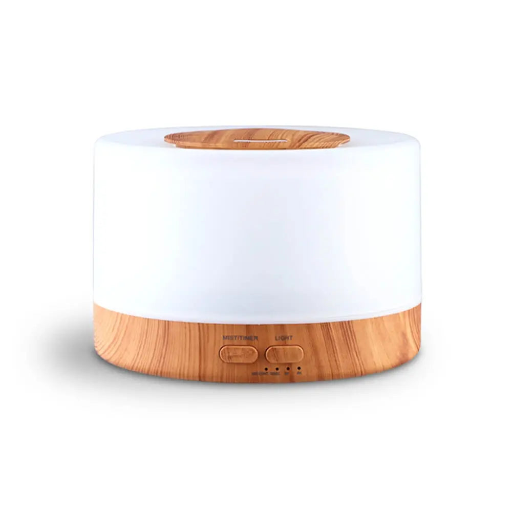 Devanti Aroma Diffuser Aromatherapy Light Wood 500ml Wholesale Hub