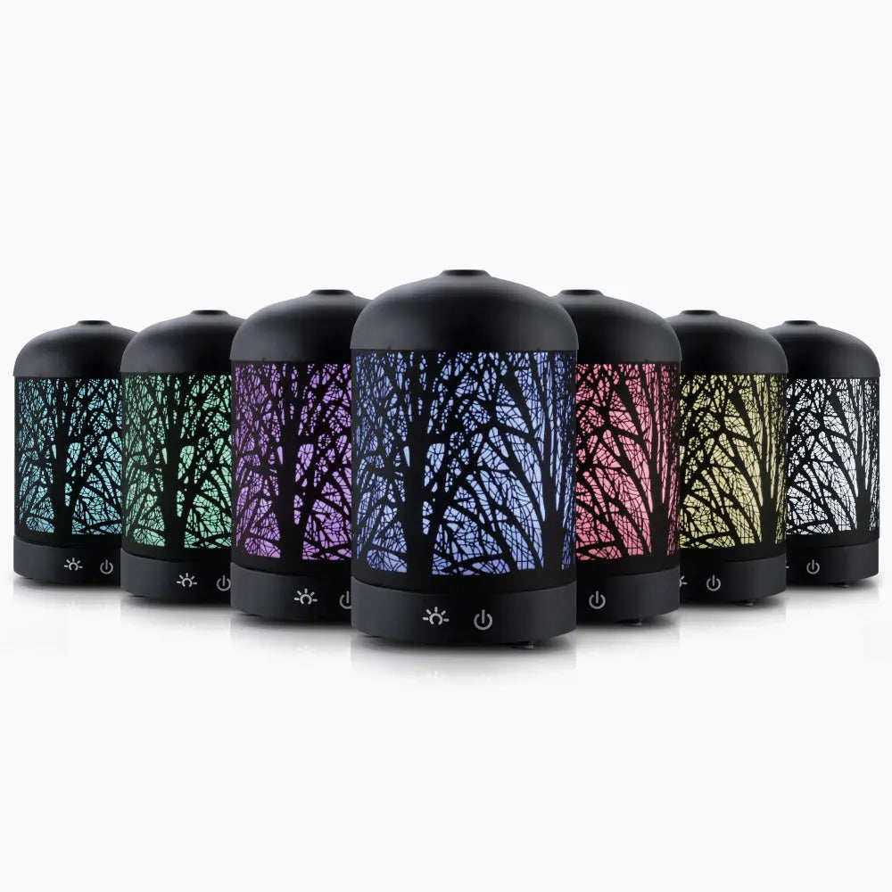 Devanti Aroma Diffuser Aromatherapy Black 160ml Wholesale Hub