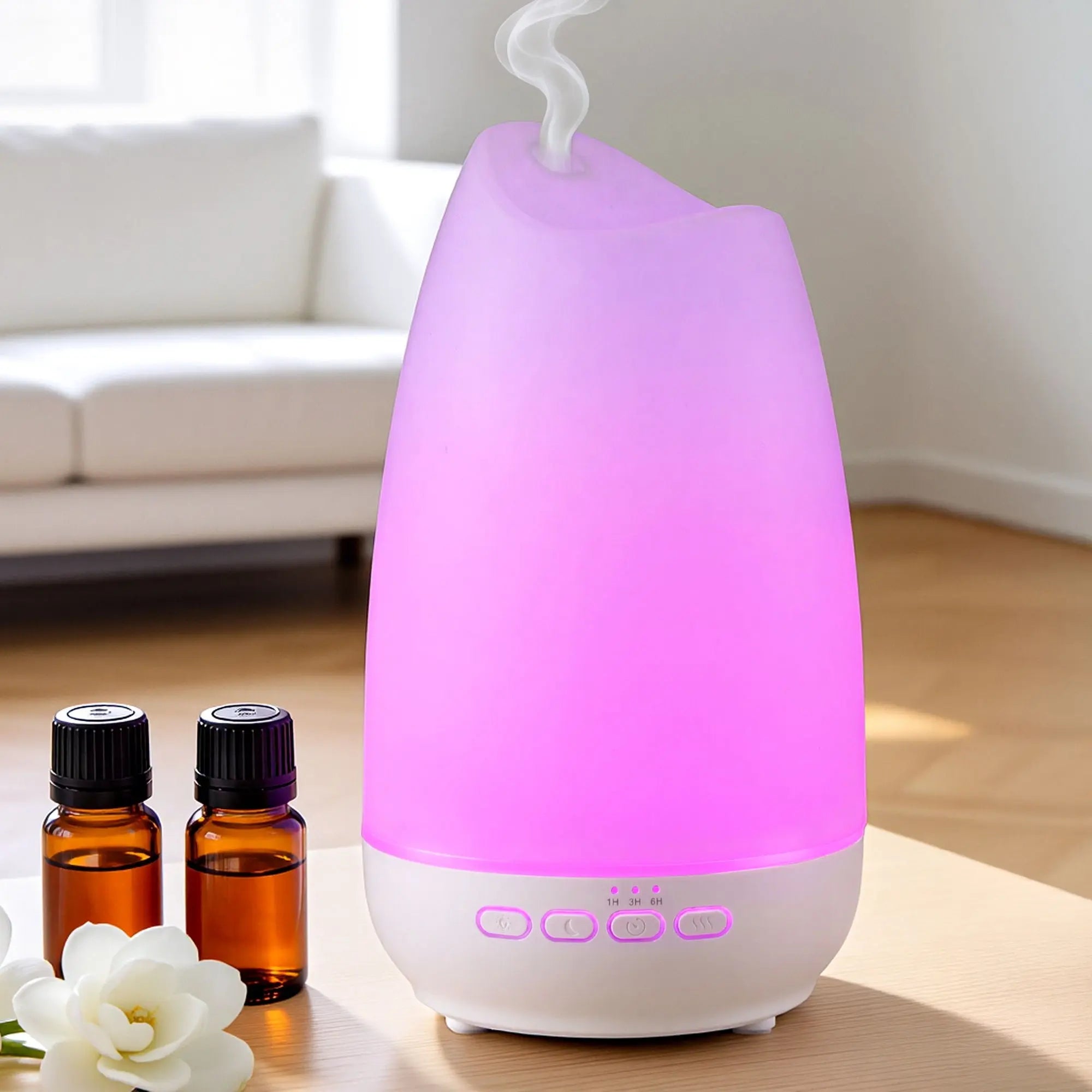 Devanti Ultrasonic Essential Oil Aroma Diffuser Aromatherapy Cool Mist Humidifier w/ LED Light 300ml Wholesale Hub