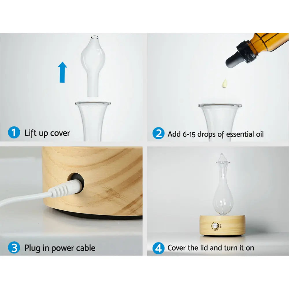 Devanti Aroma Diffuser Aromatherapy Waterless Wholesale Hub