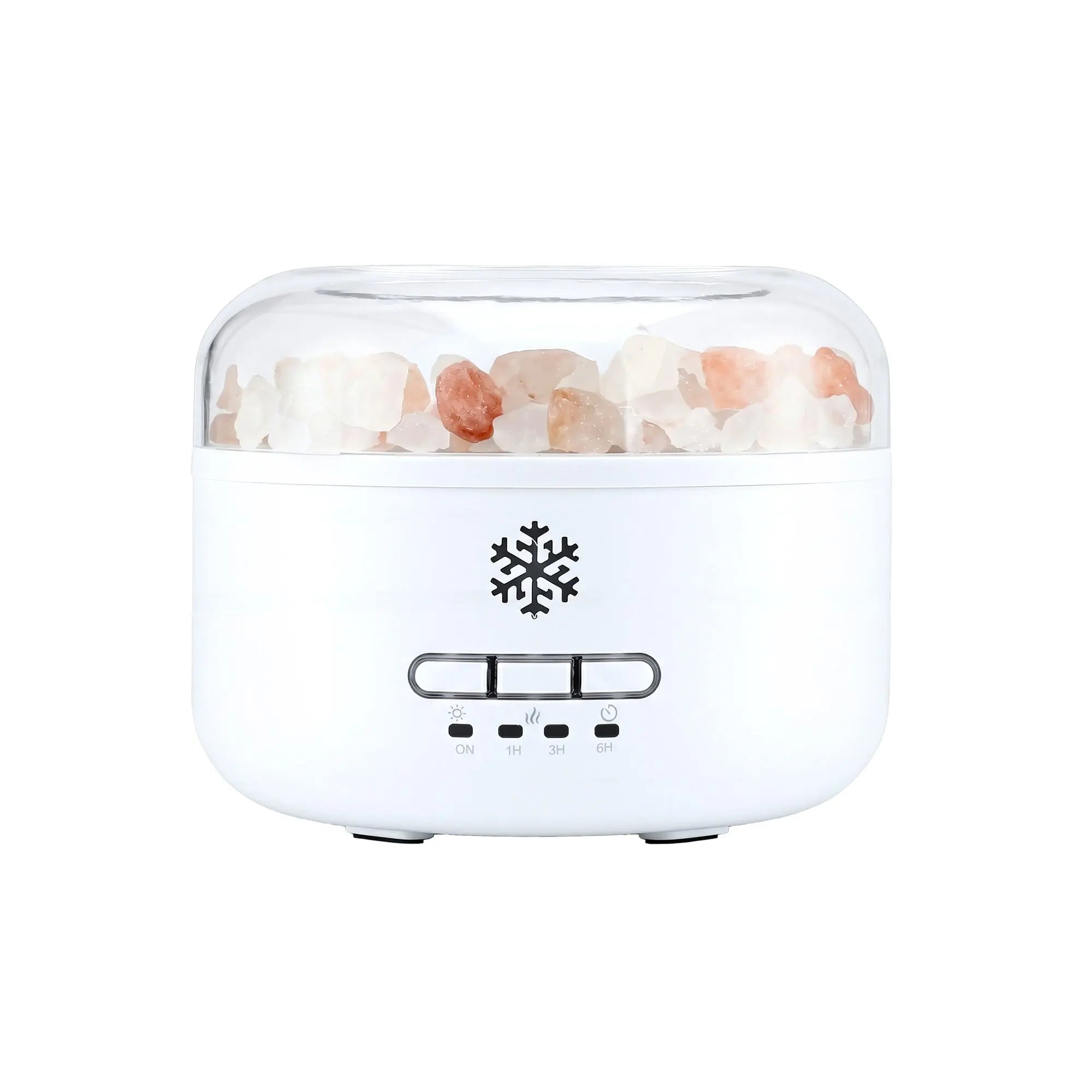 Devanti 150ml Salt Lamp Aroma Diffuser Ultrasonic Humidifier Purifier 7 LED Colors Wholesale Hub