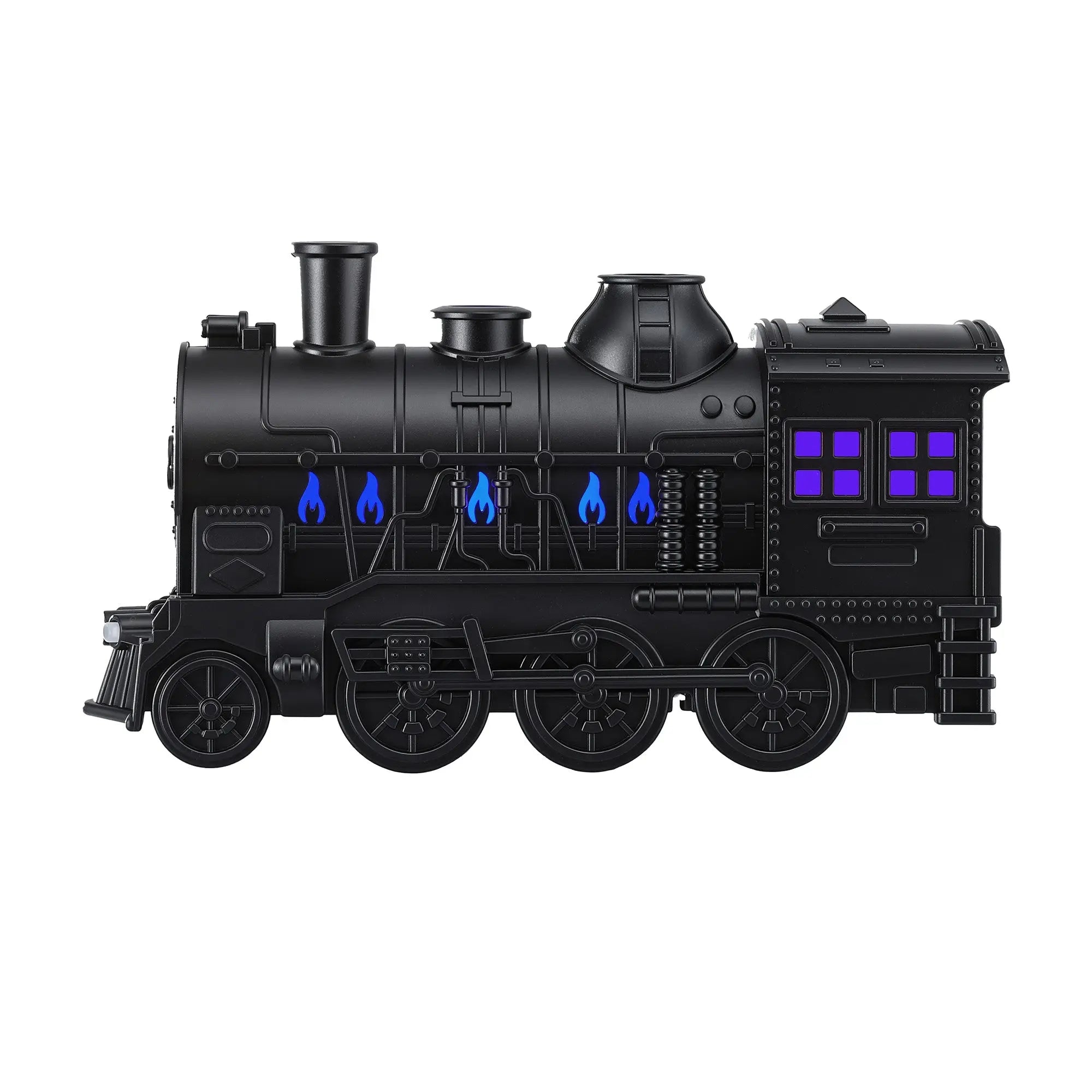 Devanti Train Aroma Diffuser Essential Oil Humidifier 300ml Smoke Ring LED Timer Wholesale Hub