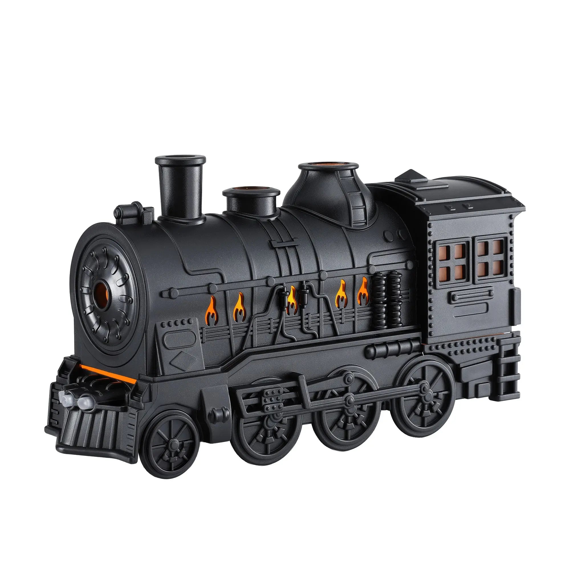 Devanti Train Aroma Diffuser Essential Oil Humidifier 300ml Smoke Ring LED Timer Wholesale Hub