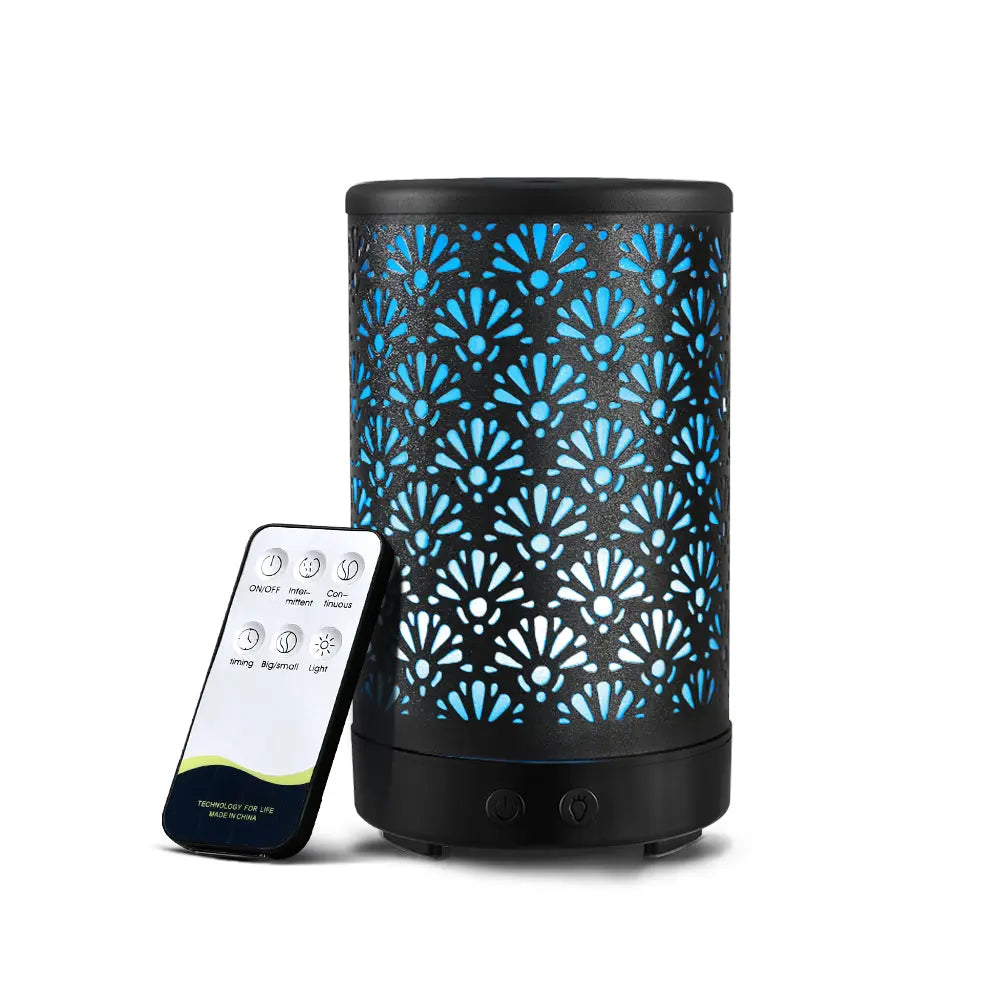 Devanti Aroma Diffuser Aromatherapy Black 100ml Wholesale Hub