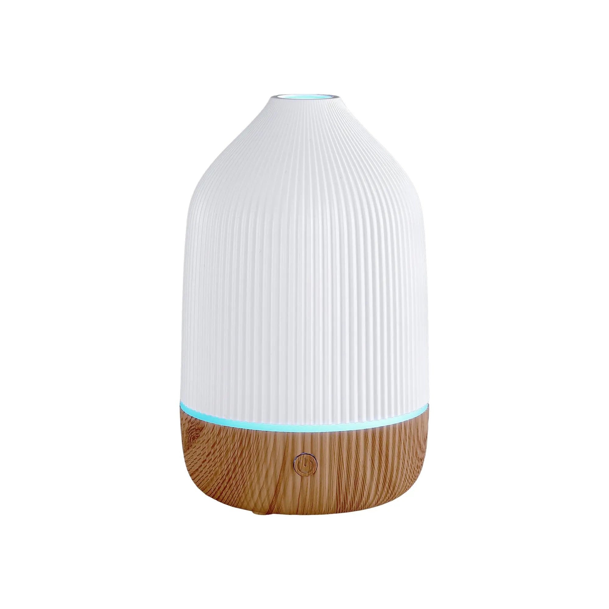 Devanti Ultrasonic Aroma Diffuser Aromatherapy 100ml LED Lights Iron Humidifier Forest Wholesale Hub