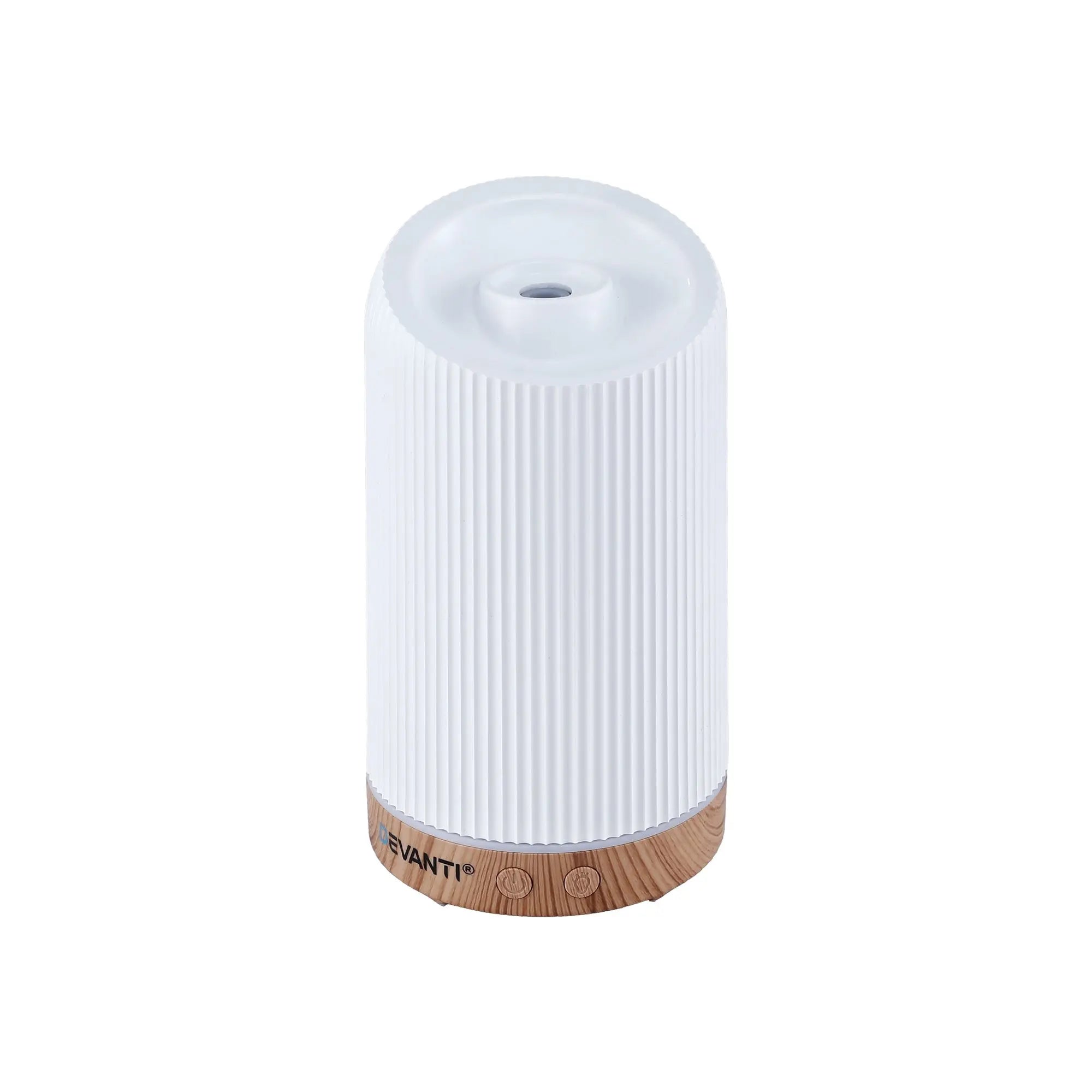 Devanti Ultrasonic Aroma Diffuser Aromatherapy 200ml LED Lights Iron Humidifier Forest Wholesale Hub