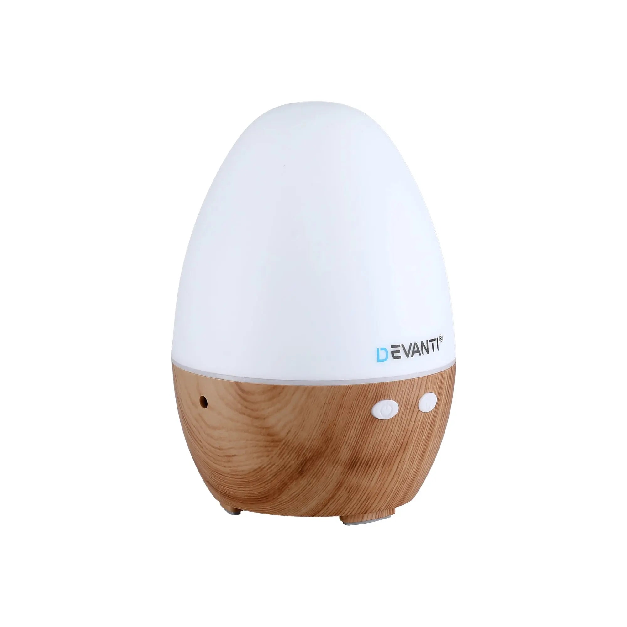 Devanti Ultrasonic Aroma Diffuser Aromatherapy 130ml LED Lights Iron Humidifier Forest Wholesale Hub