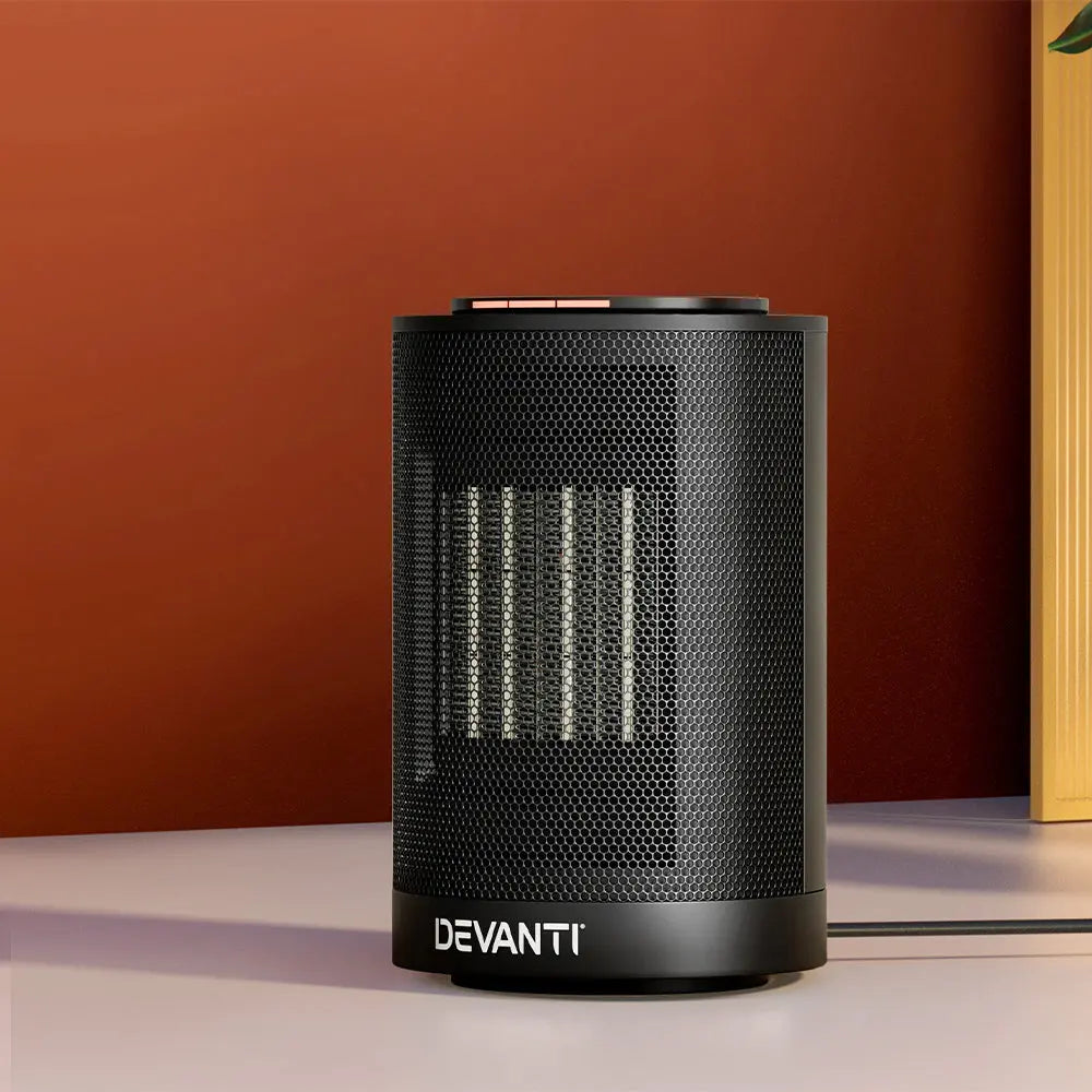 Devanti Electric Fan Heater 1200W Wholesale Hub