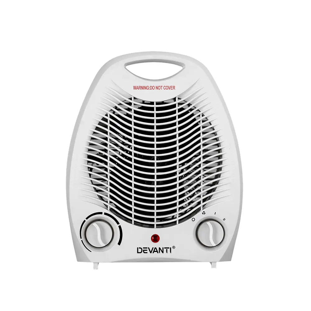 Devanti Electric Fan Heater 2000W Wholesale Hub