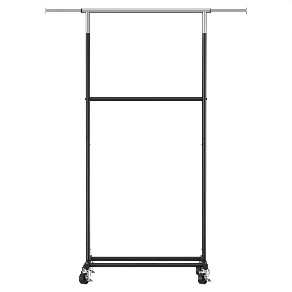 Artiss Clothes Rack Double Rod Airer Rail Coat Stand Adjustable Hanger Wholesale Hub