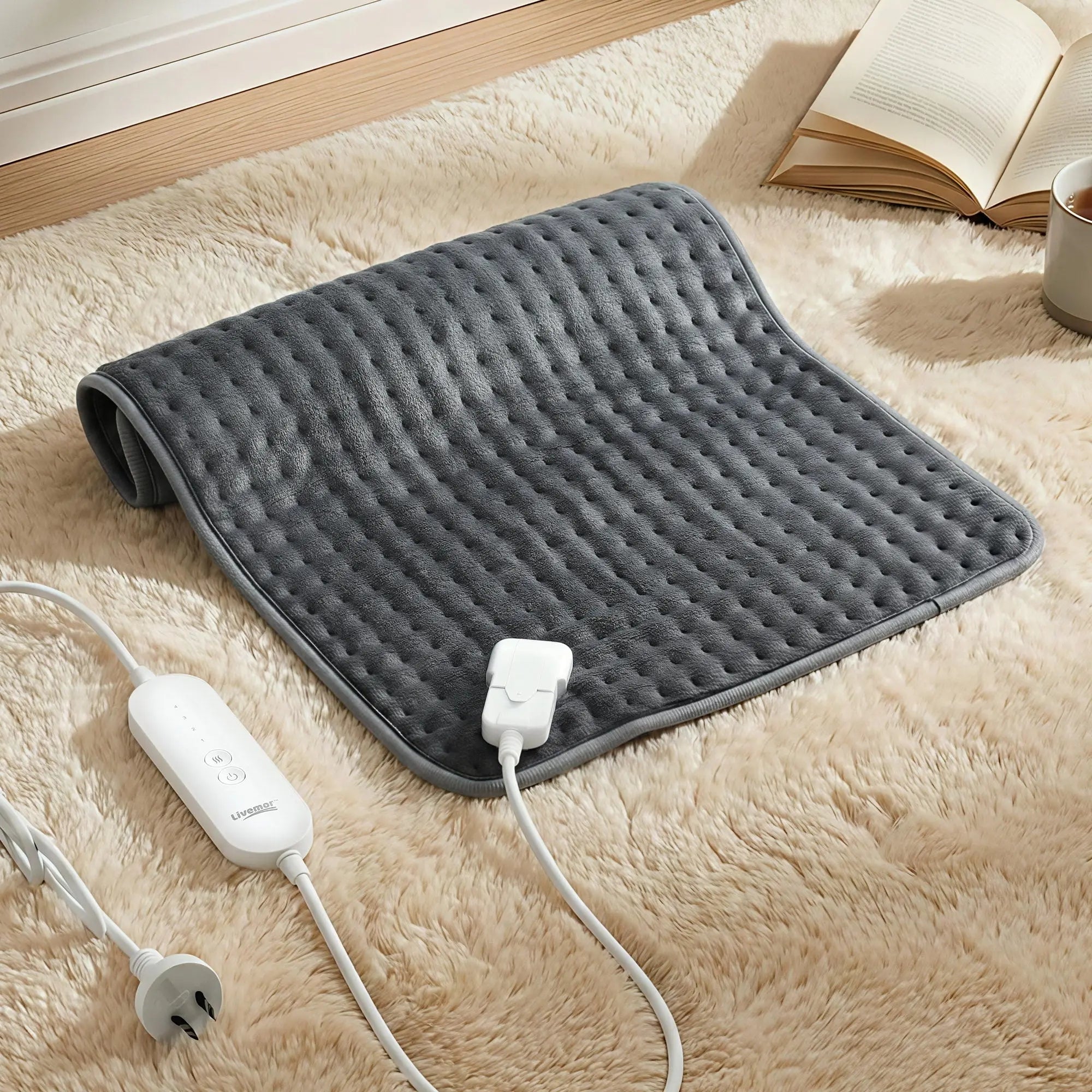 Livemor Electric Heating Pad Heat Mat 60x39cm Wholesale Hub