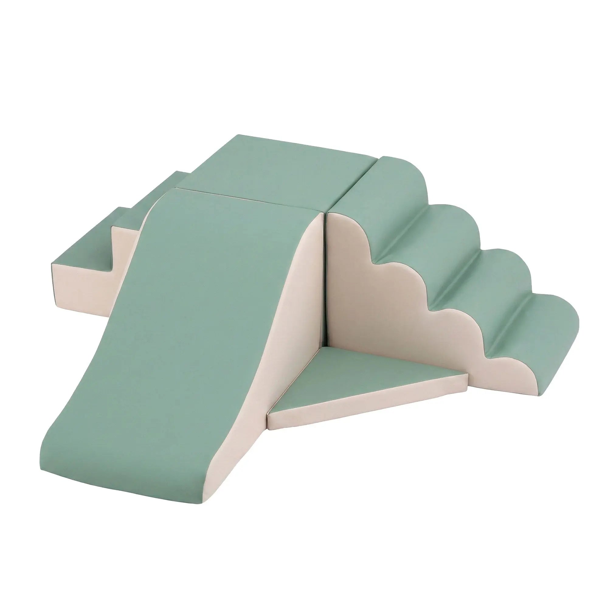 Keezi Kids Climbing Blocks 4-Piece Foam Toddler Playset Soft Indoor Climbing Toy Rocker Wholesale Hub