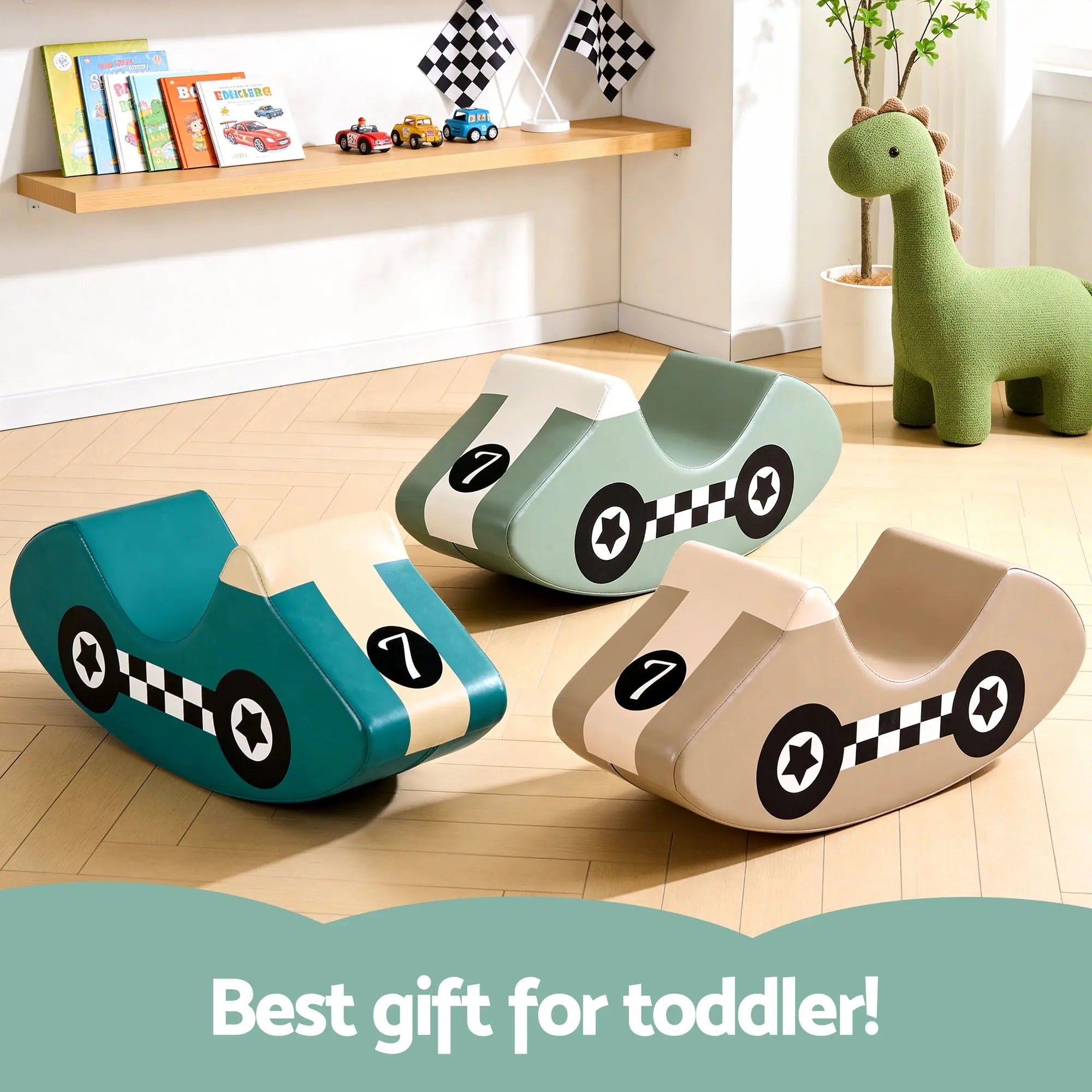 Keezi Kids Climbing Blocks 3Pcs Foam Toddler Playset Soft Indoor Climbing Toy Rocker Wholesale Hub