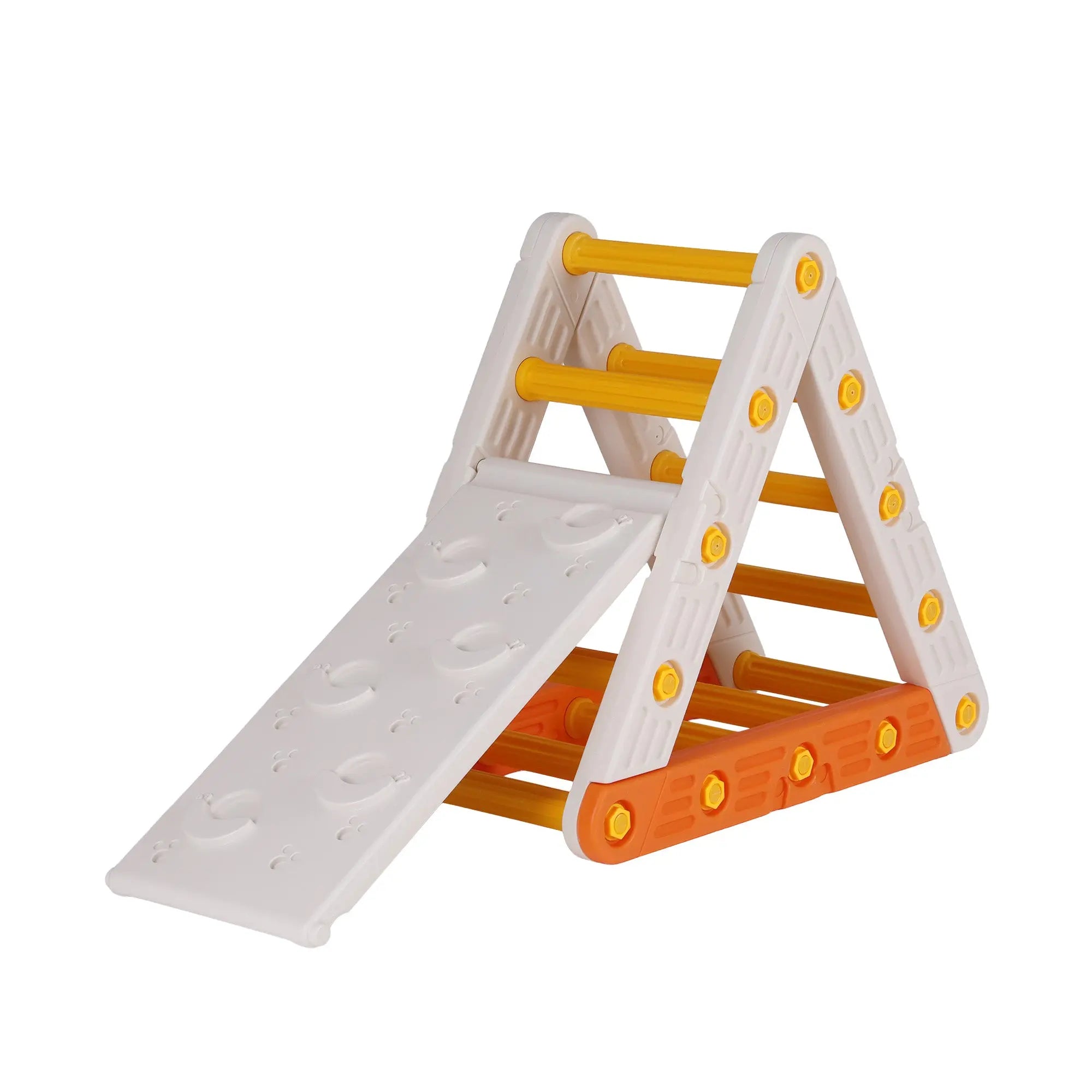 Keezi Kids Climbing Frame Set With Slide Indoor Outdoor Toddler Toys Pikler Triangle Climber Wholesale Hub