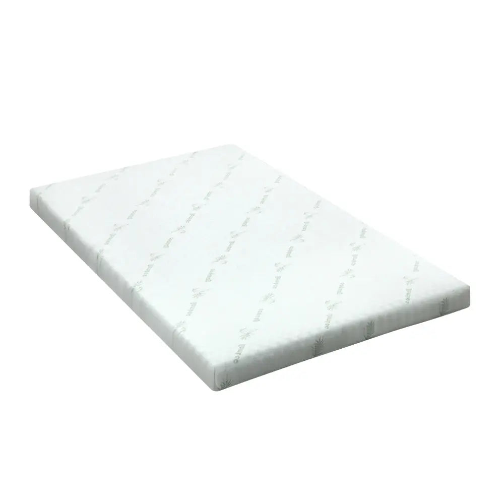 Giselle Bedding Memory Foam Mattress Topper Cool Gel 5cm King Single Wholesale Hub