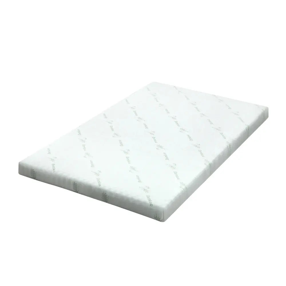 Giselle Bedding Memory Foam Mattress Topper Cool Gel 5cm King Single Wholesale Hub