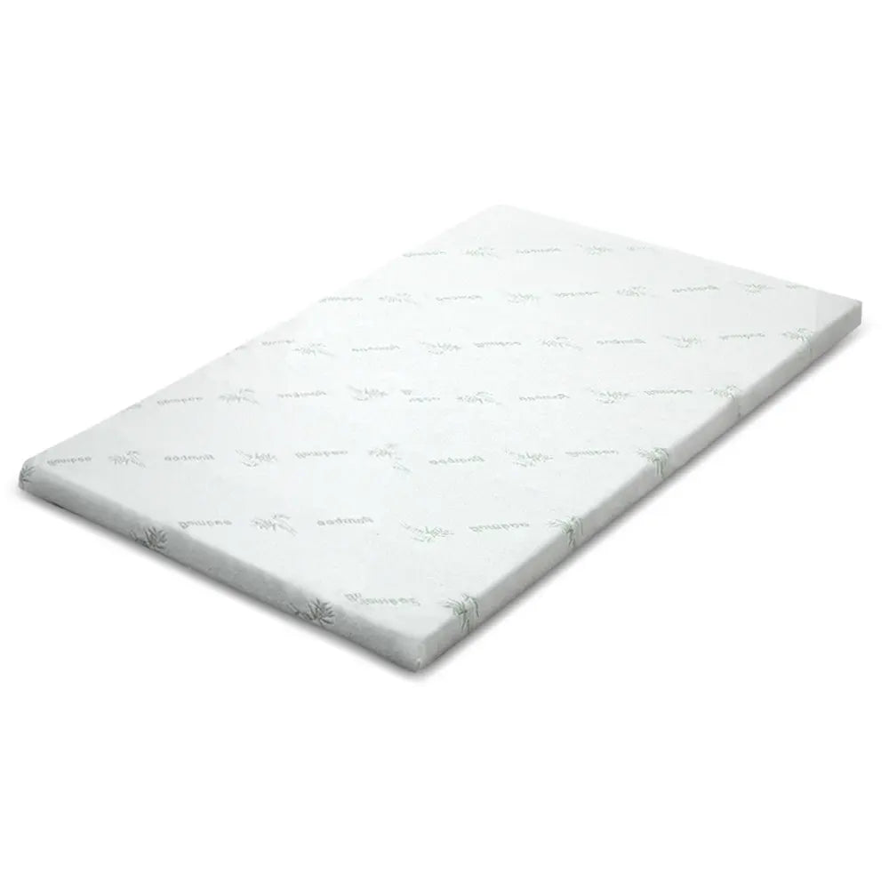 Giselle Bedding Memory Foam Mattress Topper Cool Gel 5cm Single Wholesale Hub