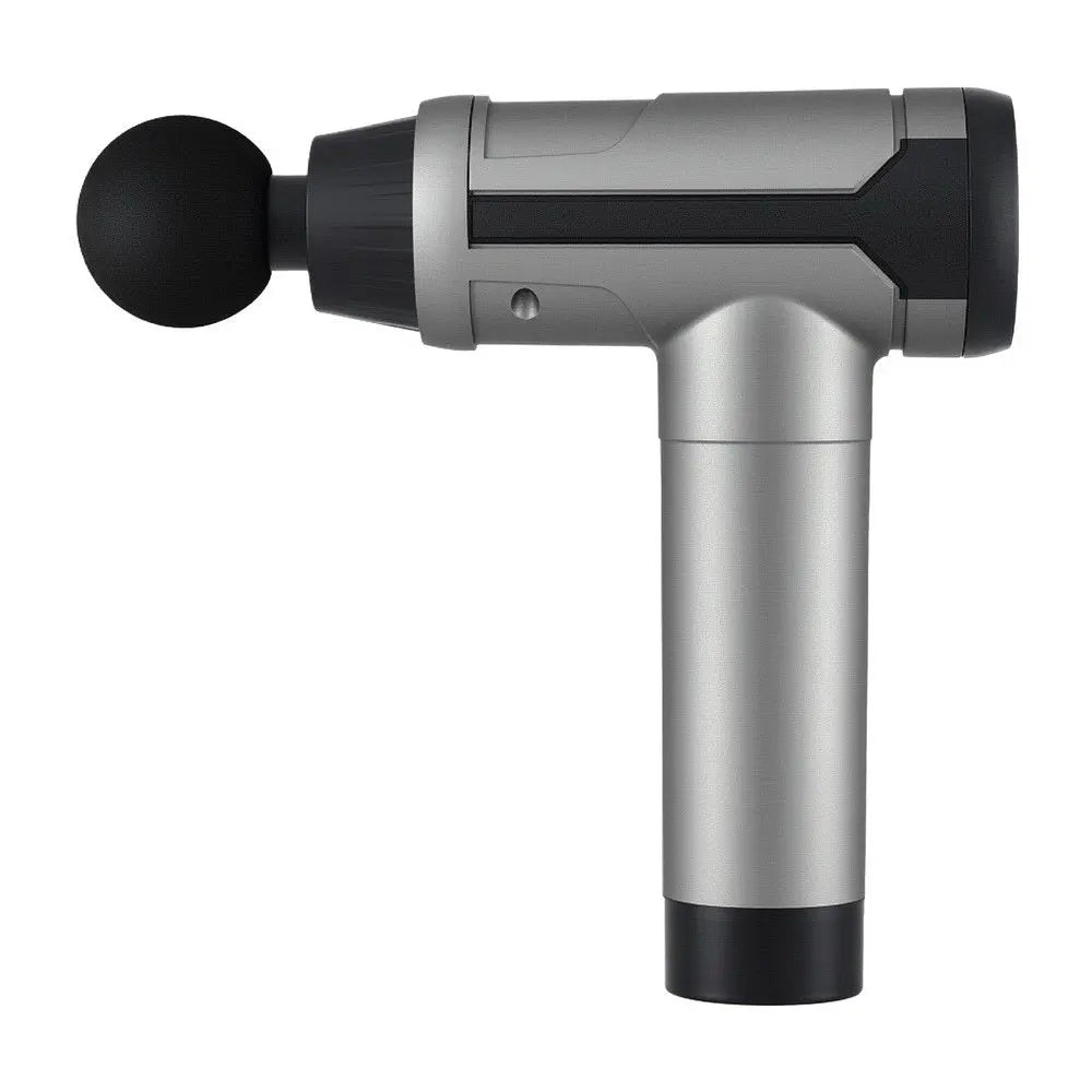 Everfit Massage Gun 30 Speed 6 Heads Vibration Muscle Massager Chargeable Black Wholesale Hub