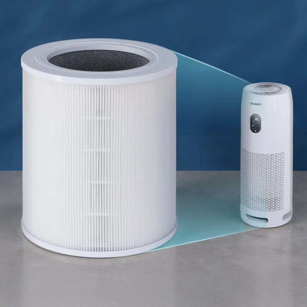 Devanti Air Purifier 4 Layers HEPA Replacement Filter Wholesale Hub