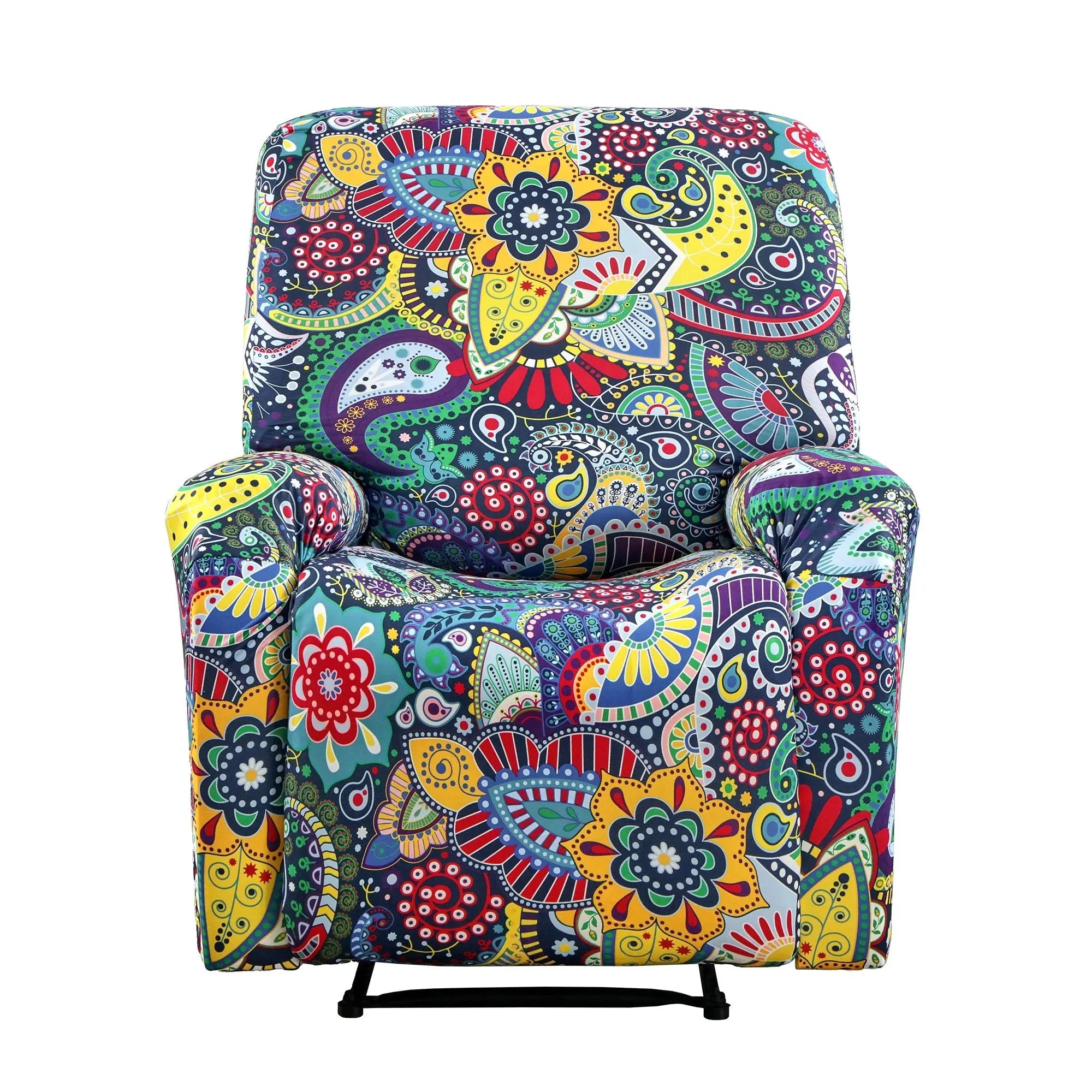 Artiss Stretch Kids Recliner Cover 4-Pieces Recliner Chair Slipcovers Printed Polyester Wholesale Hub