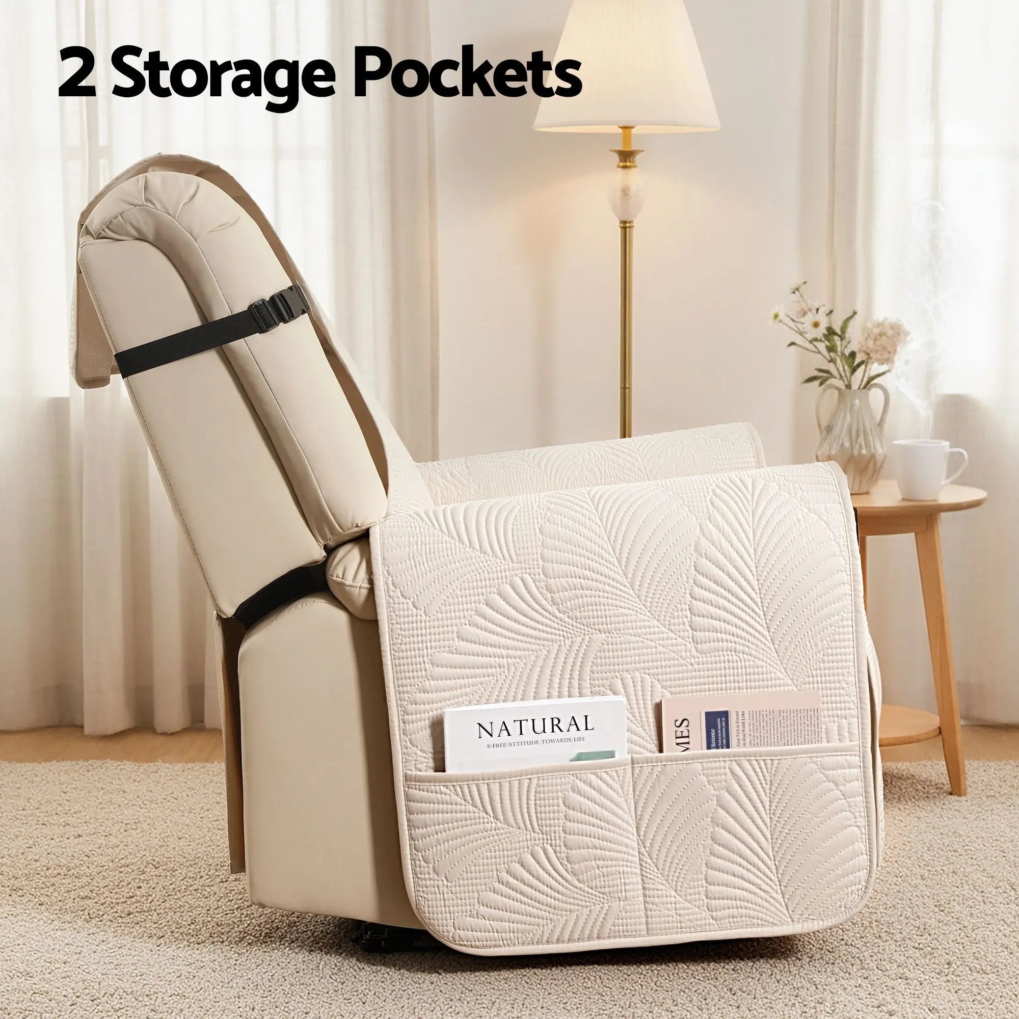 Artiss Quilted Recliner Chair Covers 100% Waterproof Recliner Slipcovers Wholesale Hub