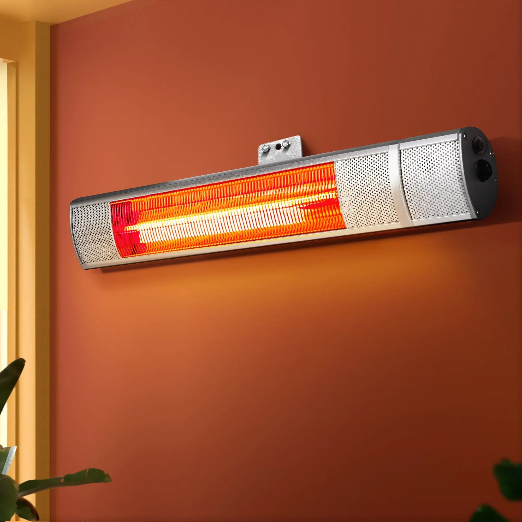 Devanti Electric Strip Heater Infrared Radiant Heaters 2000W Wholesale Hub