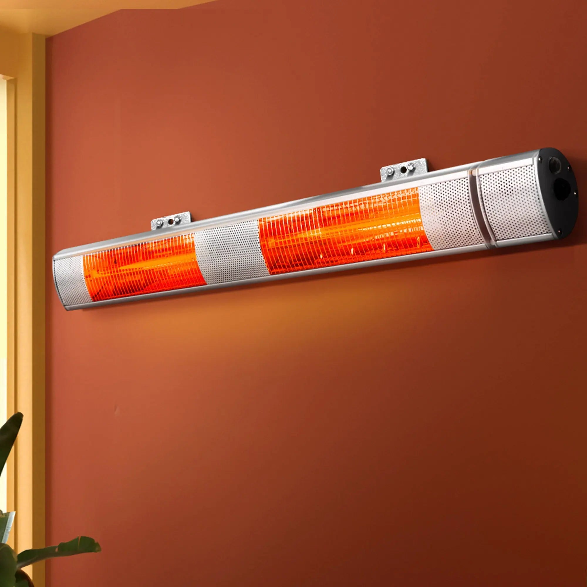 Devanti Electric Strip Heater Infrared Radiant Heaters 3000W Wholesale Hub