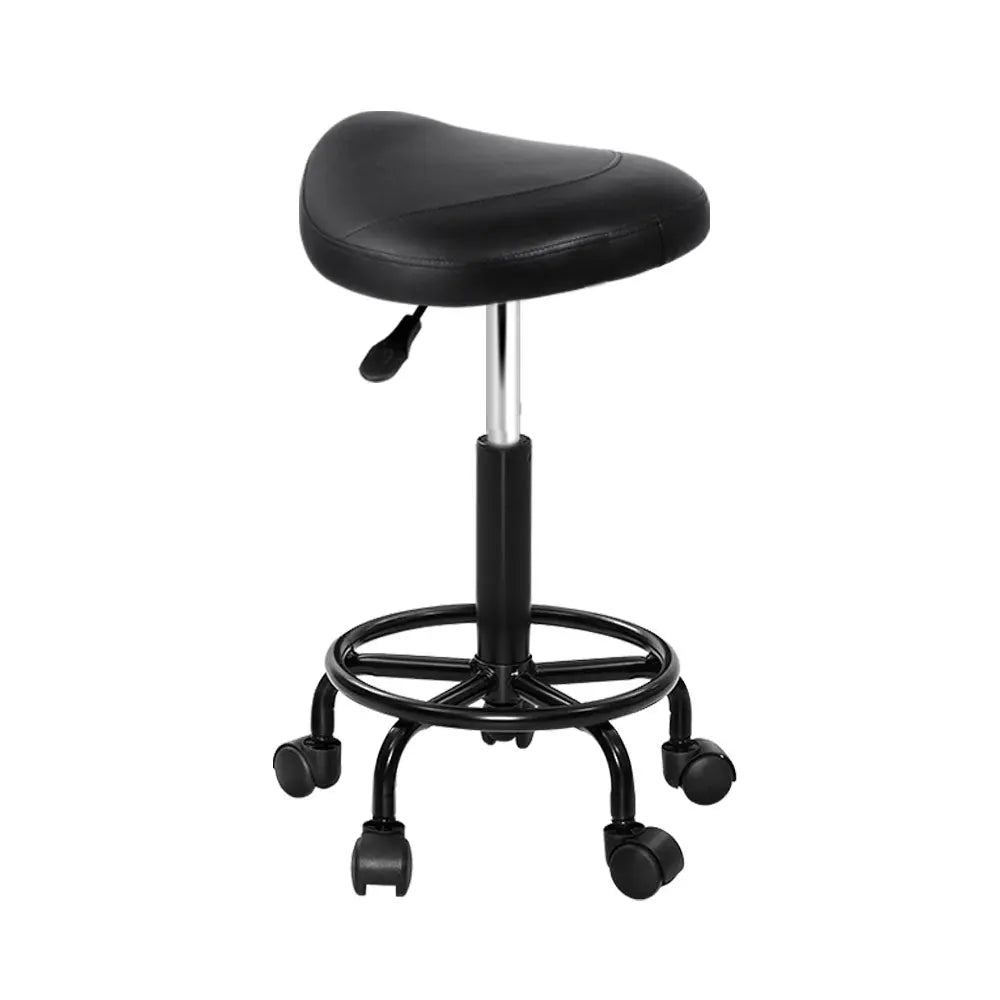 Artiss Salon Stool Saddle Swivel Chair Wholesale Hub