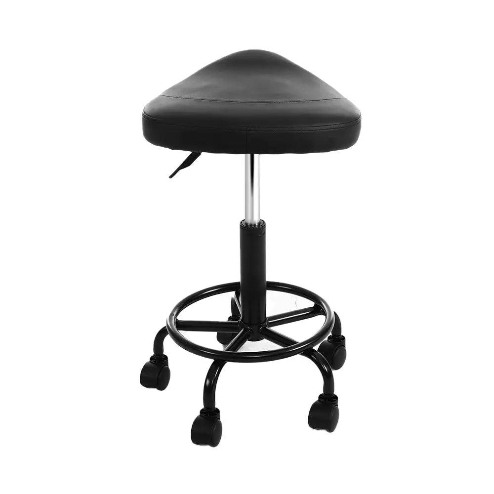 Artiss Salon Stool Saddle Swivel Chair Wholesale Hub