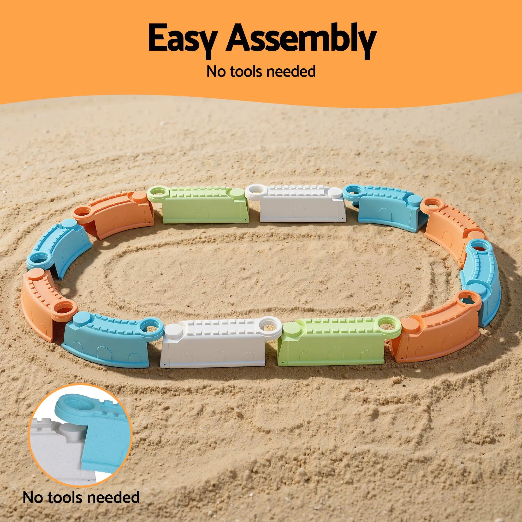 Keezi Kids Sandpit Set Beach Toys Sand Box Outdoor Backyard Play Area Wholesale Hub