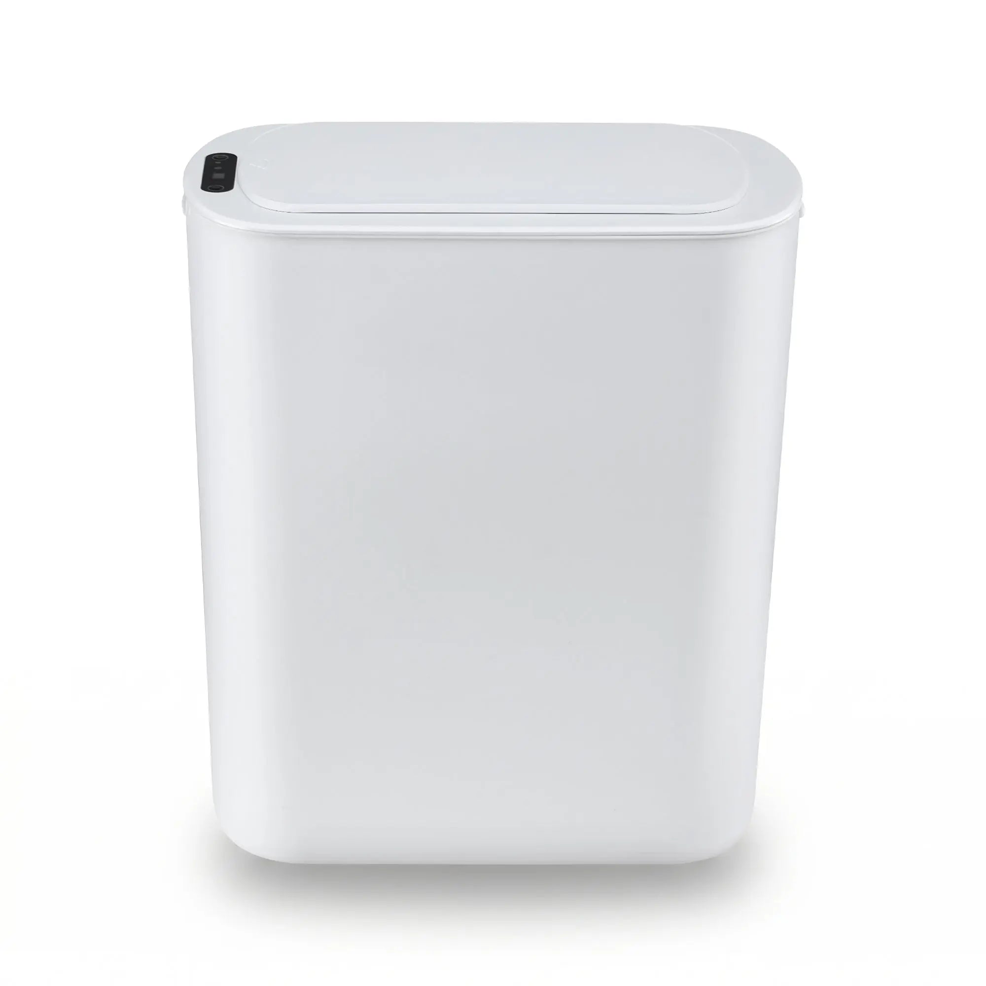 Devanti Automatic Trash Bin with Lid 25L Motion Sensor Kitchen Bin Touchless Garbage Can Plastic Slim Rubbish Bin with Liner Holder for Kitchen, Home, Office, White Wholesale Hub