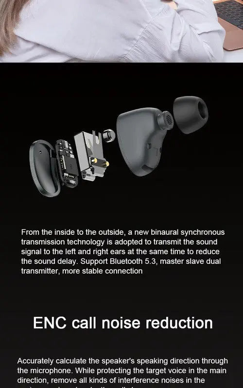 2-in-1 Smartwatch /Earphones & Charging Dock | 4GB MP3, Health Tracker | Titanium Grey | World’s First Patented Wholesale Hub