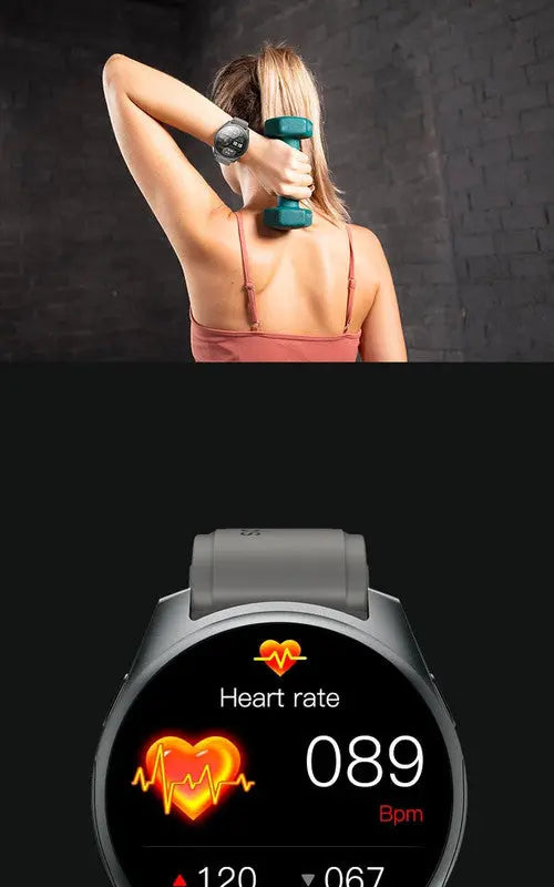 2-in-1 Smartwatch /Earphones & Charging Dock | 4GB MP3, Health Tracker | Titanium Grey | World’s First Patented Wholesale Hub