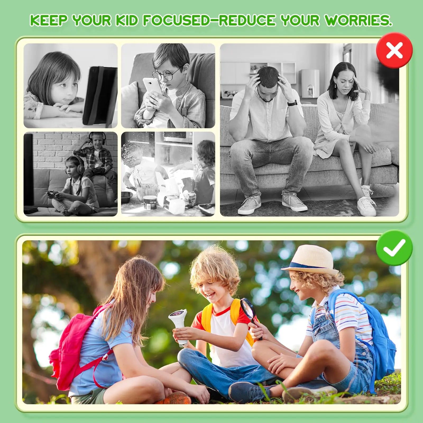 Student Digital Microscope for Kids – Portable 1000x Magnification Handheld Scope with 2 Inch HD Screen, LED Light & Photo Storage, Ideal for Science Class and Outdoor Exploration (White) Wholesale Hub