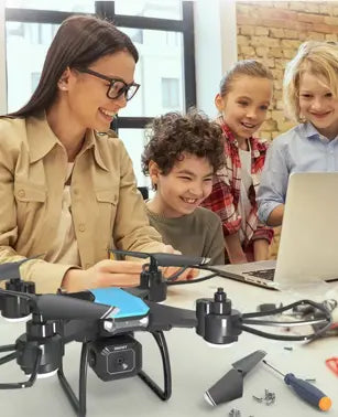 Christmas gift Fierce DIY 4K Camera Drone: Build & Fly Your Own Stunt Quadcopter for Thrilling Aerial Adventures Wholesale Hub
