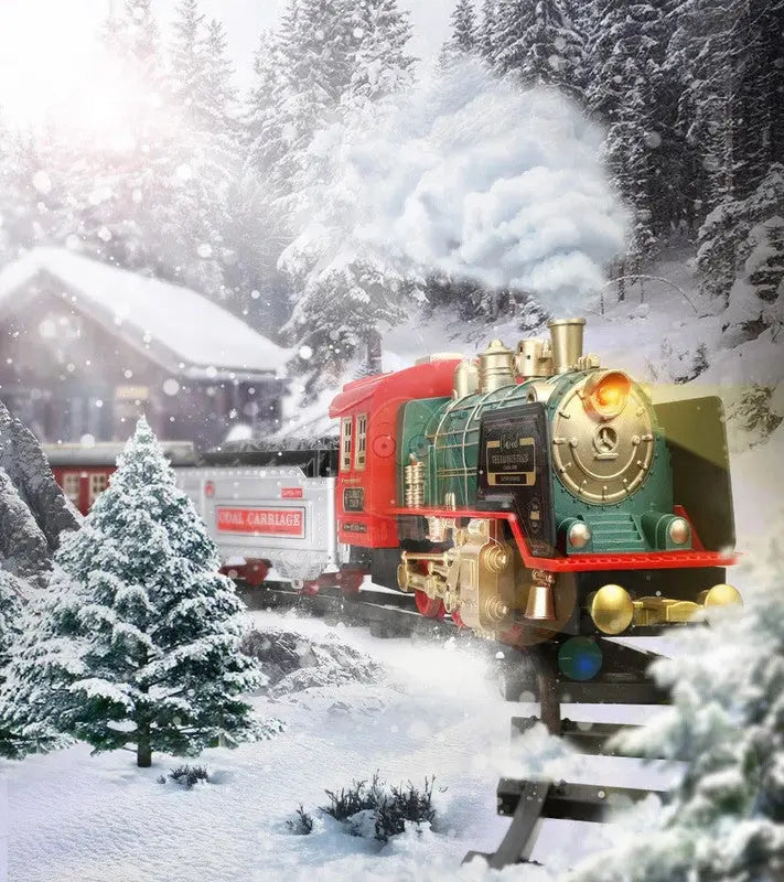 RC Track Train Set with Steam Effect Wholesale Hub