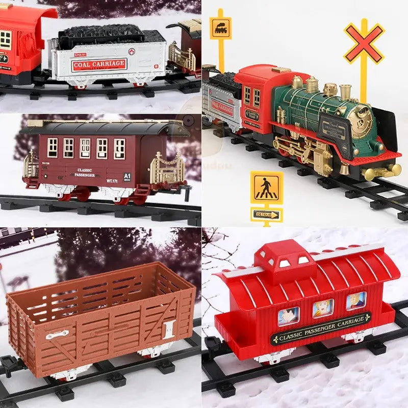 RC Track Train Set with Steam Effect Wholesale Hub