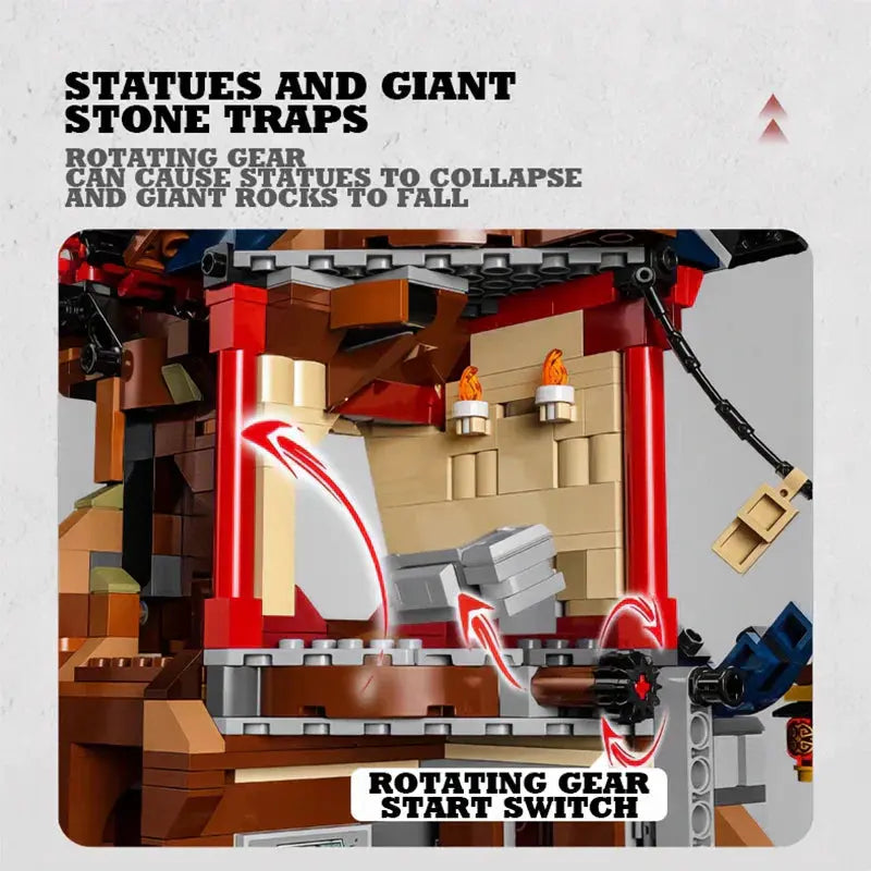 Dragon Energy Temple Building Blocks Model Set Wholesale Hub