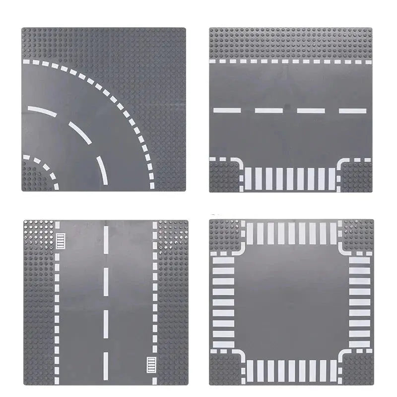 City Road Baseplate Block For Kids Diy Building Wholesale Hub