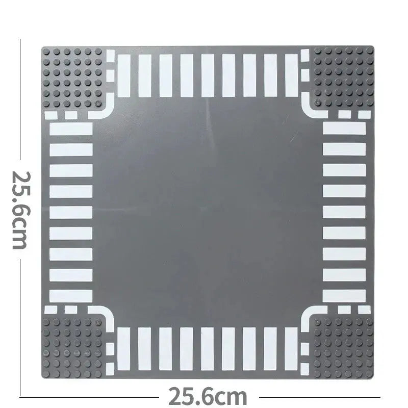 City Road Baseplate Block For Kids Diy Building Wholesale Hub