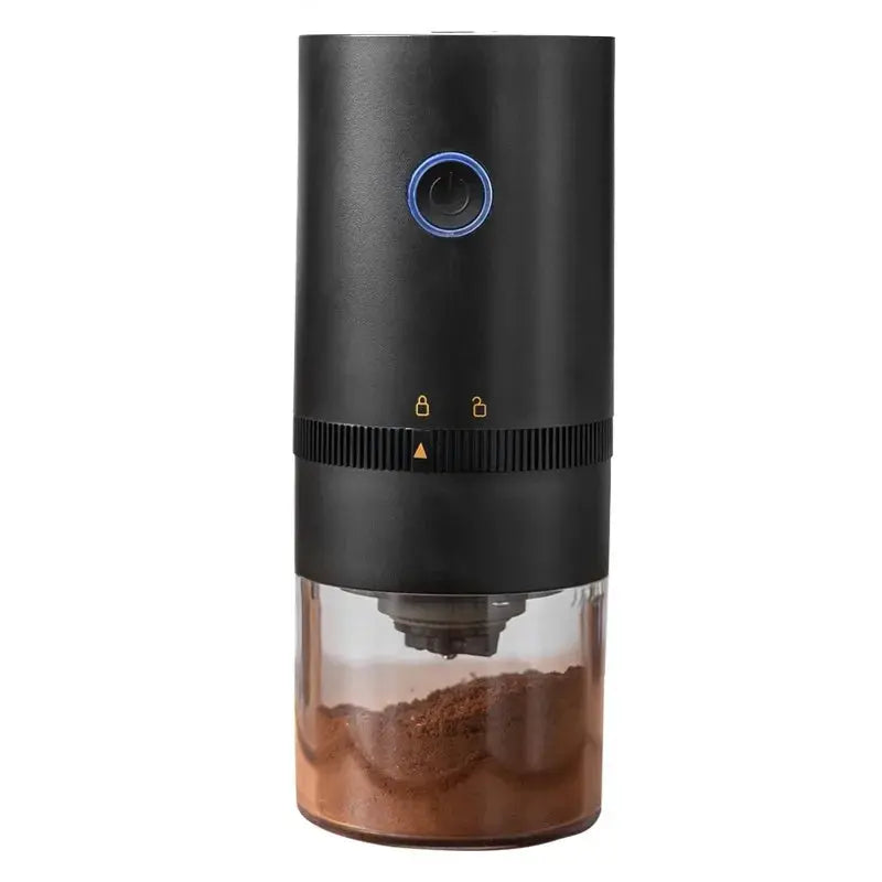 Portable USB C Rechargeable Coffee Grinder Mill Black Wholesale Hub