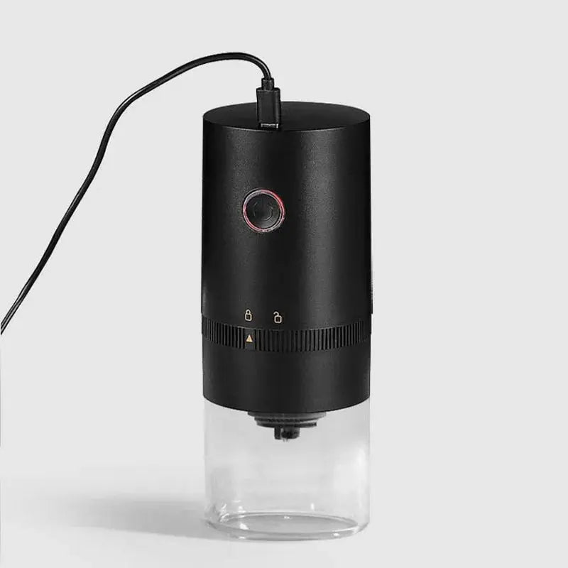 Portable USB C Rechargeable Coffee Grinder Mill Black Wholesale Hub