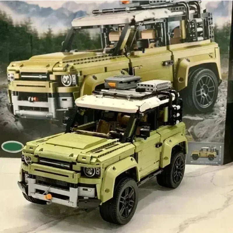 Technical Rover Defender Collector'S Building Blocks Set Wholesale Hub