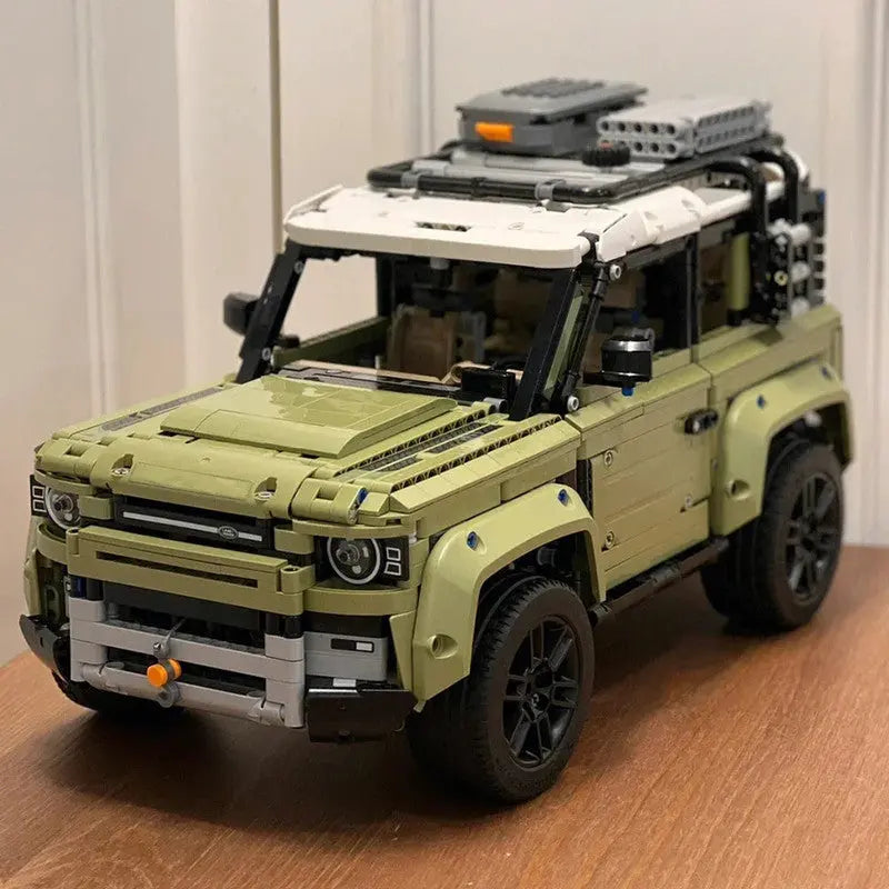 Technical Rover Defender Collector'S Building Blocks Set Wholesale Hub