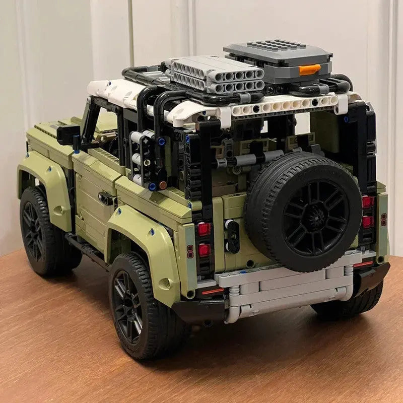 Technical Rover Defender Collector'S Building Blocks Set Wholesale Hub