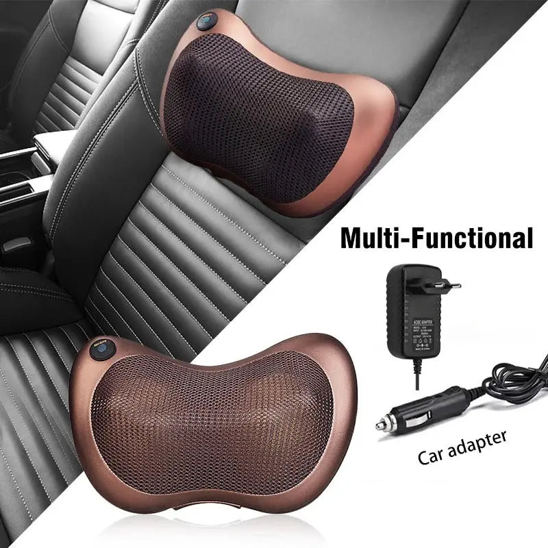 Electric Shiatsu Neck and Back Massage Pillow Wholesale Hub