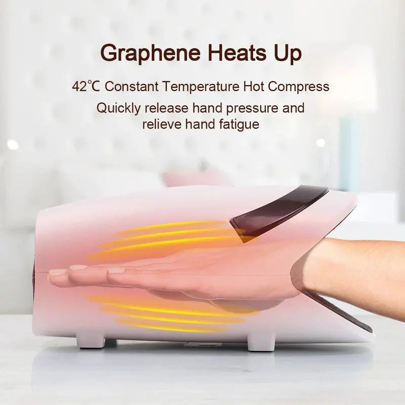 Rechargeable Hand Massager with Heat & Vibration Therapy Wholesale Hub
